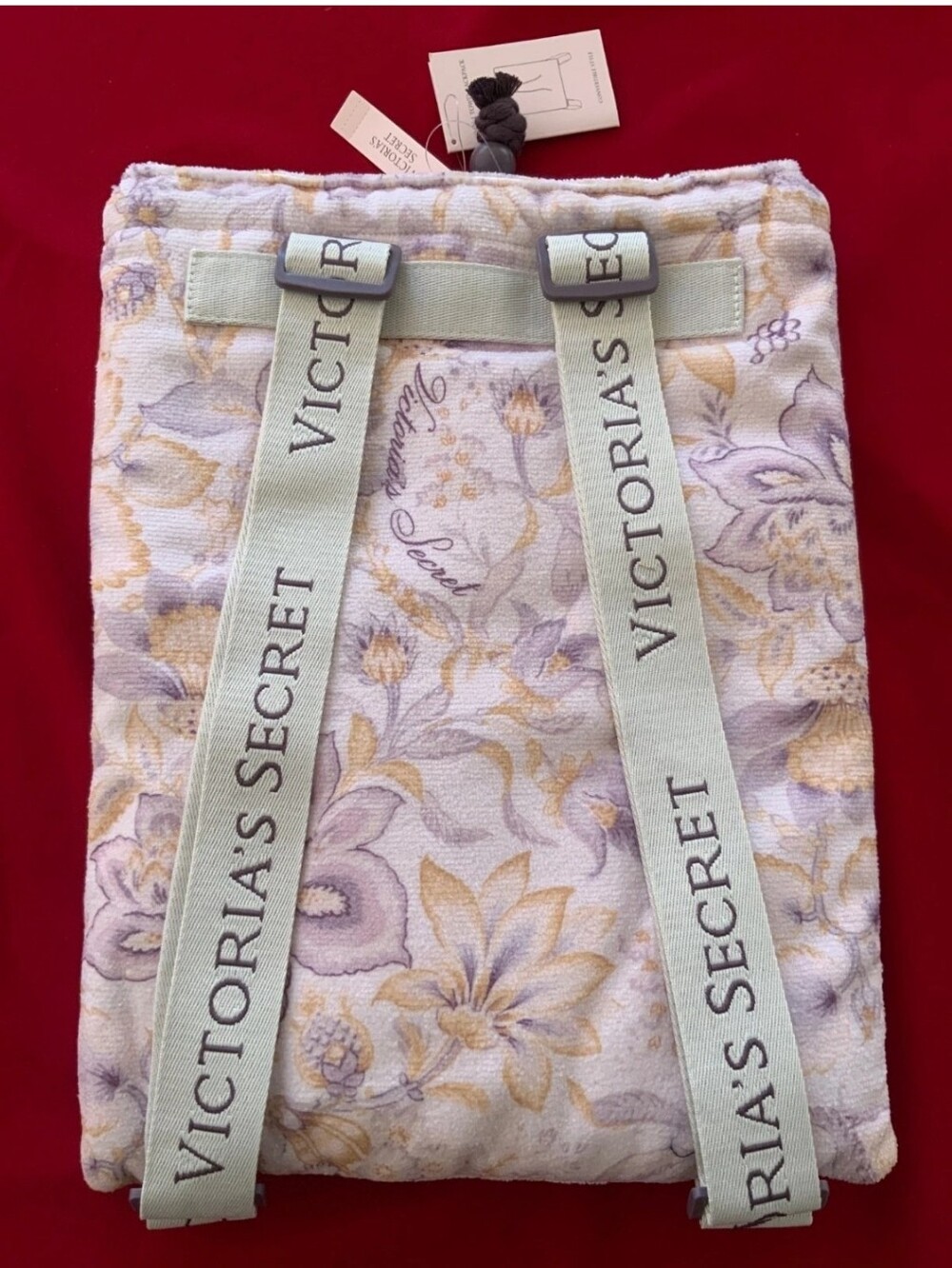 Victorias Secret 2-N-1 Towel Backpack NWT